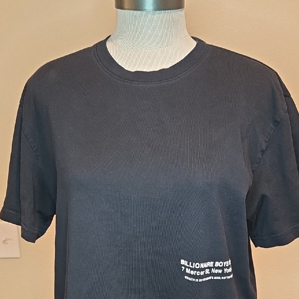 Billionaire Boys Club Dark Tee with‎ White Logo